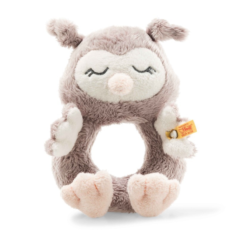 Ollie Eule Greifling 14 rosebraun