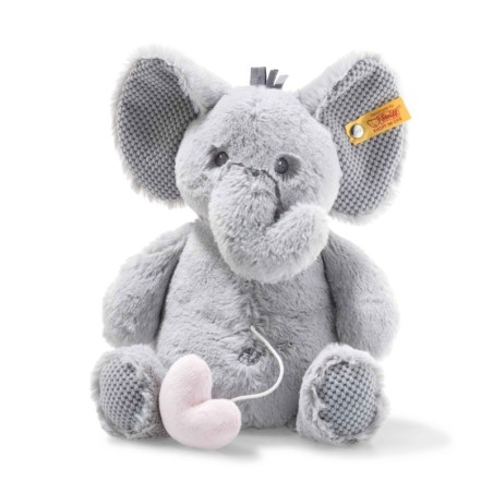 Ellie Elefant Spieluhr 26 hellgrau