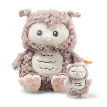 Ollie Eule Spieluhr 21 rosebraun