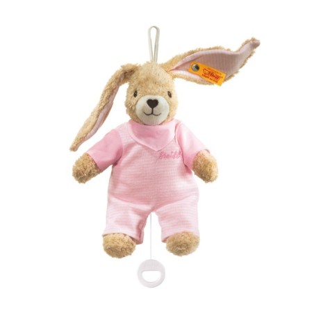 Hoppel Hase Spieluhr 20 rosa