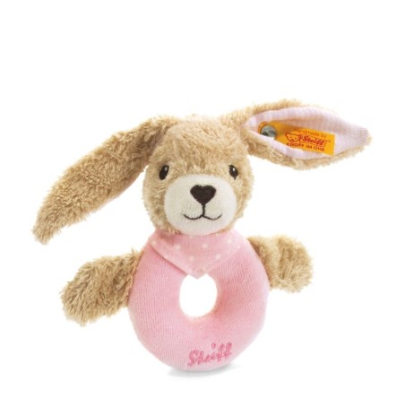 Hoppel Hase Greifling 12 rosa