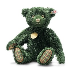 Teddyb.34 gruen Green Christmas